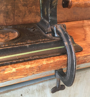 The Original Knox Fluting Iron, Pat 1877 & 1880