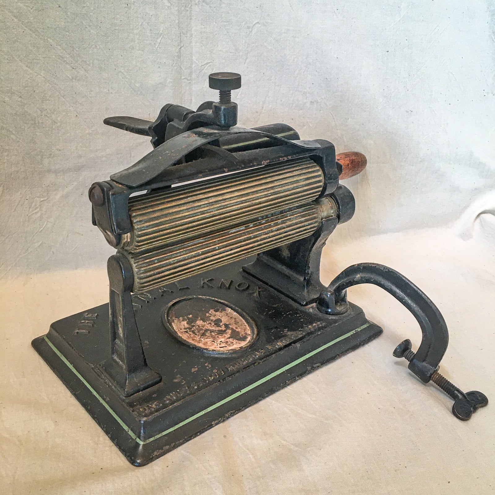 The Original Knox Fluting Iron, Pat 1877 & 1880