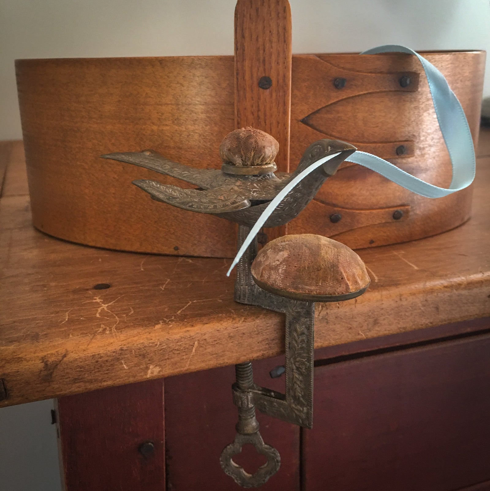 Victorian Sewing Bird, Patented Feb 15, 1853