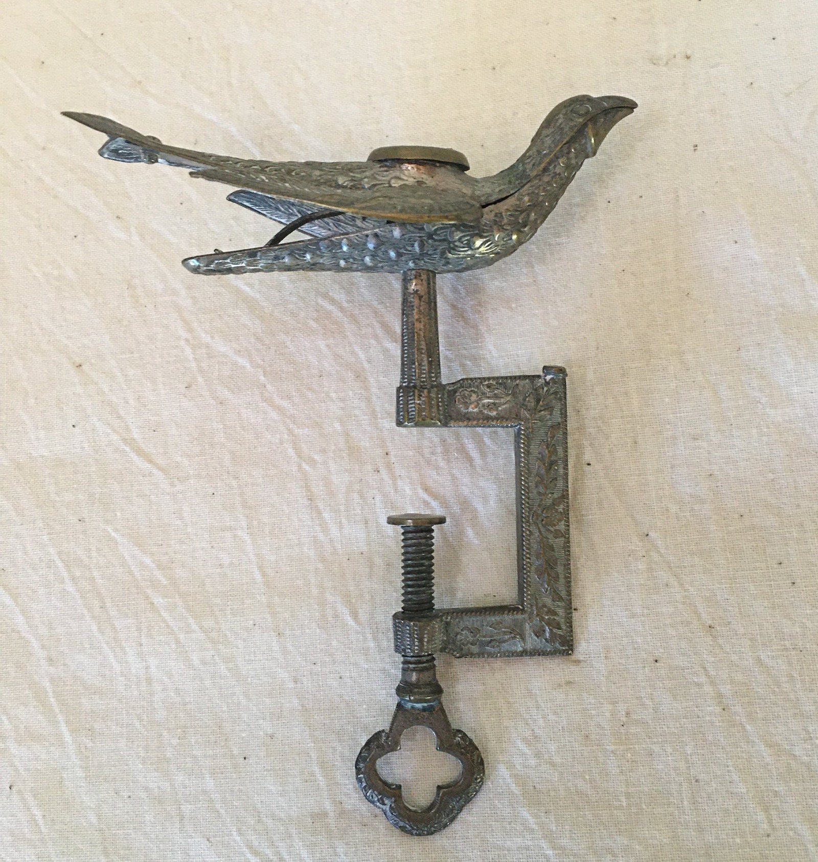 Victorian Sewing Bird, Patented Feb 15, 1853