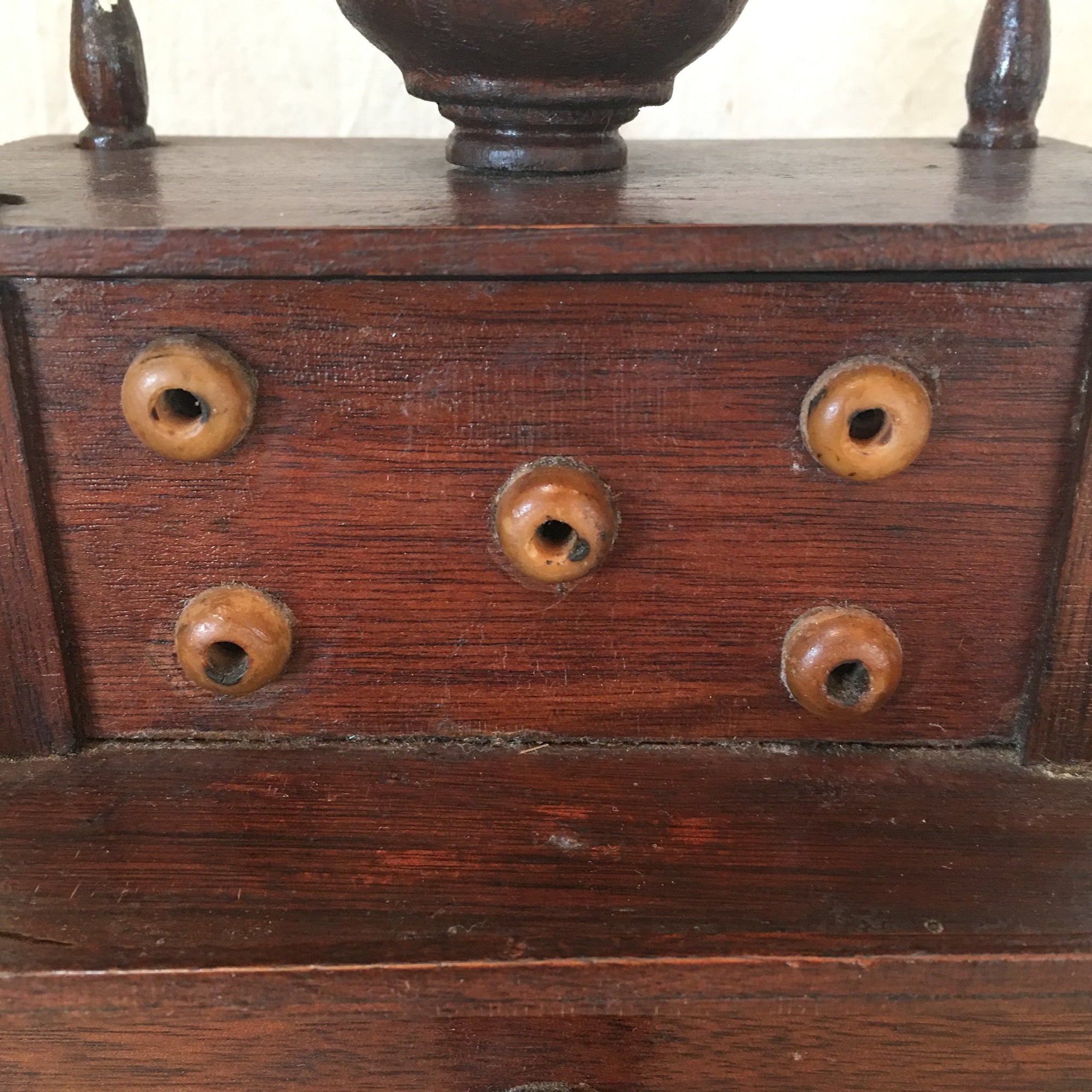 Late 1800’s – Early 1900’s 2 Tier Handmade Sewing Box
