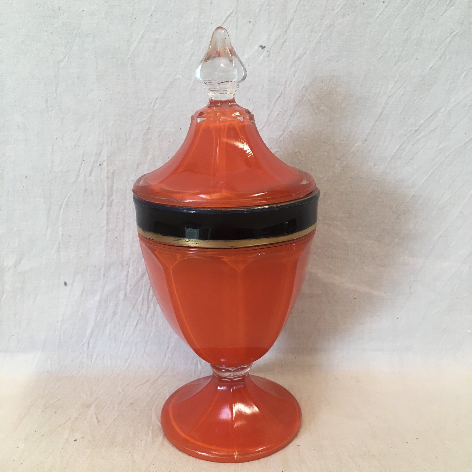 1920’s – 1940’s Glass Candy Dish with Pedestal