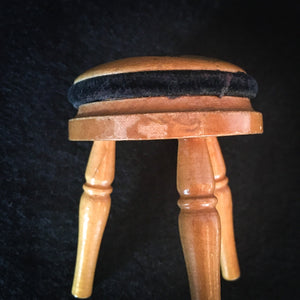1880’s – 1910’s Mauchline Ware Footstool Pin Disk