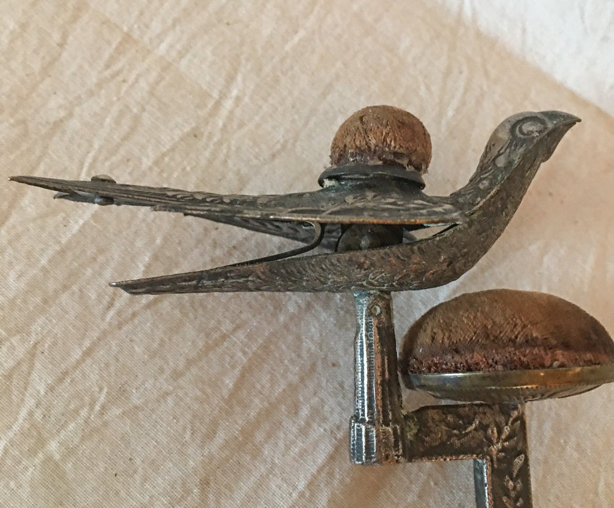 Victorian Sewing Bird, Patented Feb 15, 1853