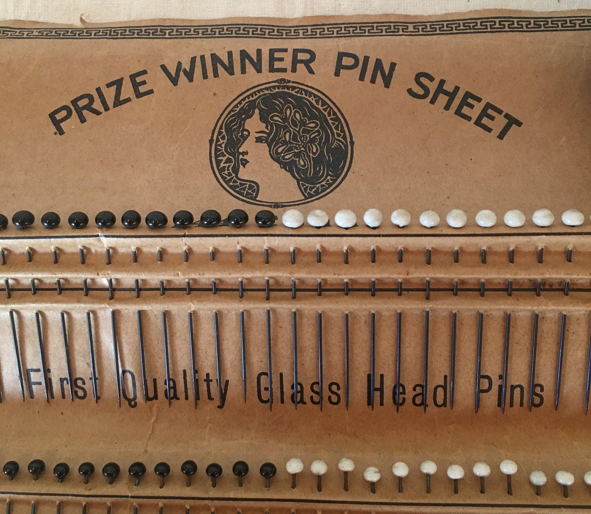 First Prize Pin Early 1900’s Prize Winner Pin Sheet, 144 Count – Complete! - Day Trip ...