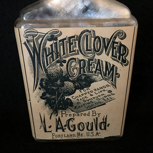 1910’s – 1920’s White Clover Cream Trial Size Bottle
