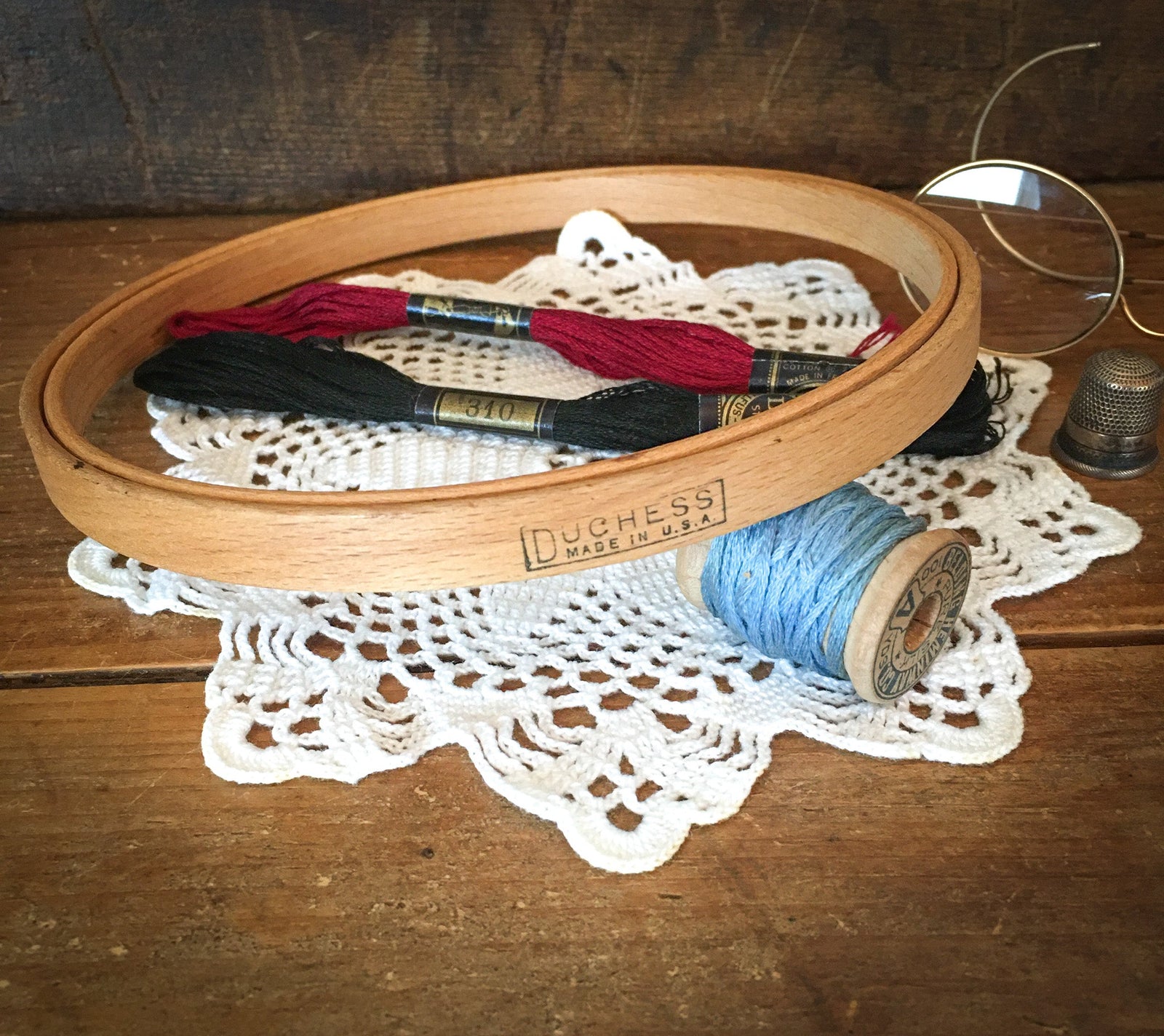 Vintage Duchess 6” Embroidery Hoop