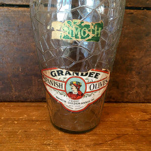 1940’s Grandee Spanish Olives Jar/Cocktail Shaker - Brooklyn, NY