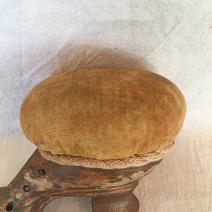 Early 1900’s Wooden Shoe Pin Cushion