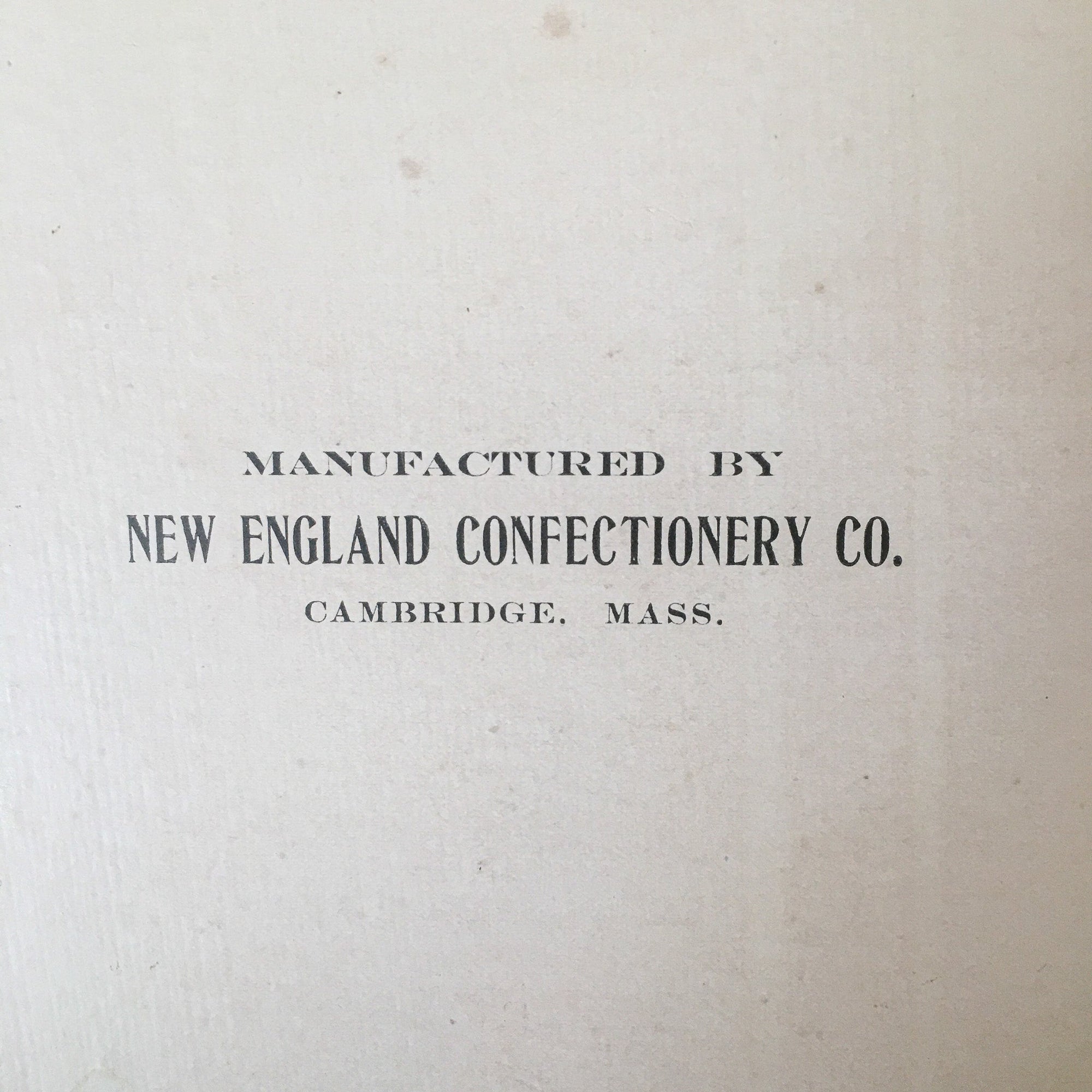 Mid Century Candy Box, New England Confectionary Co.