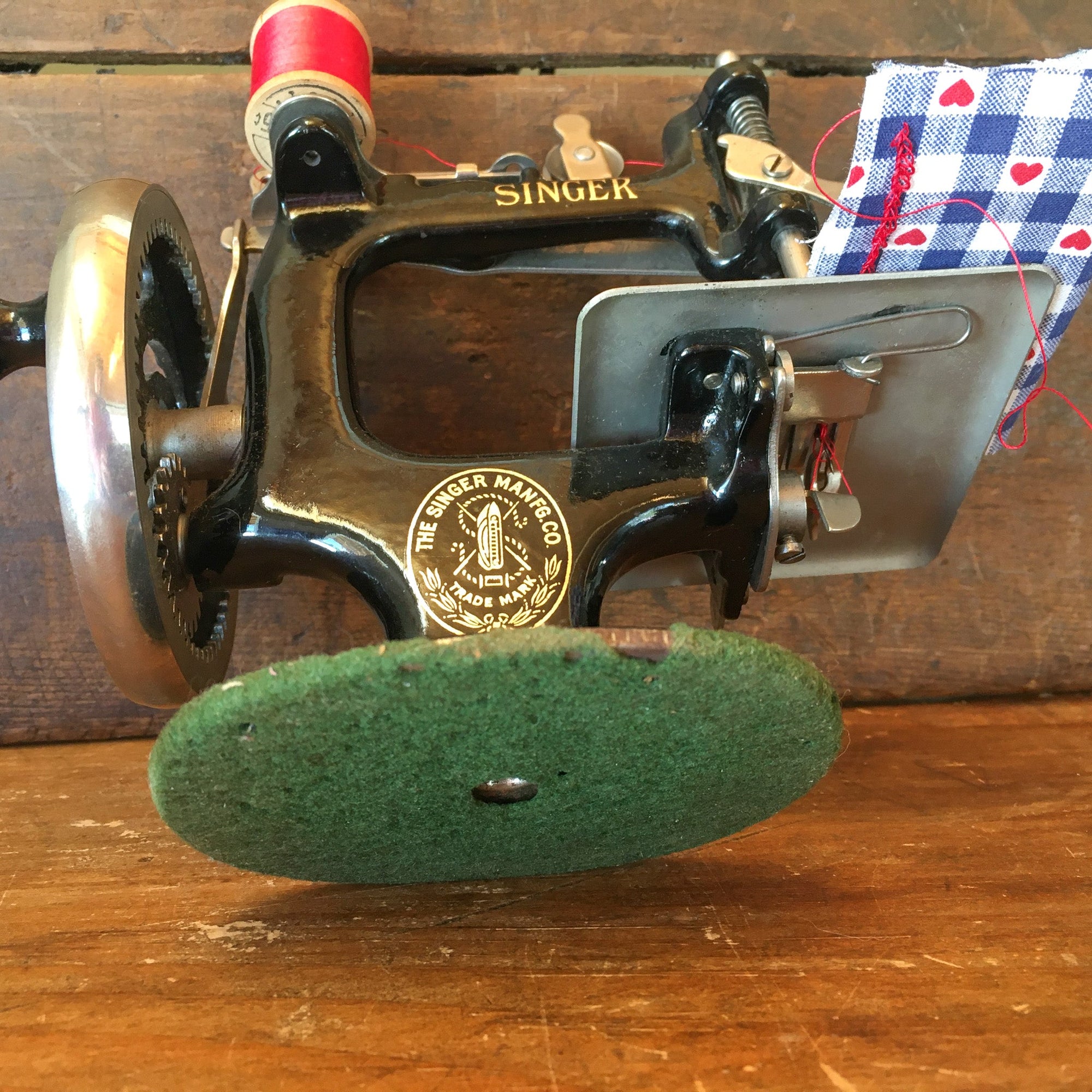 1920’s – 1930’s Singer Toy Sewing Machine with Original Box