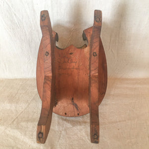 Folk Art, Hand Made Pin Cushion – Horseshoe