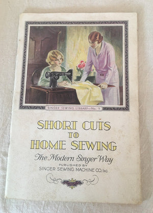 1930 Singer Sewing Library, 4 Books!