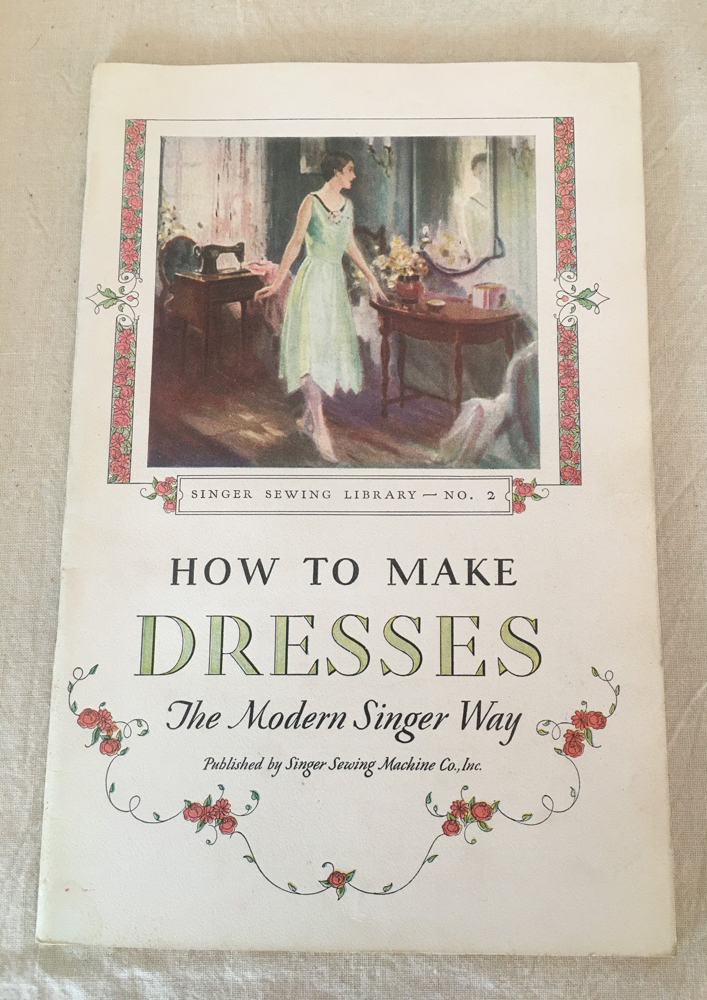 1930 Singer Sewing Library, 4 Books!