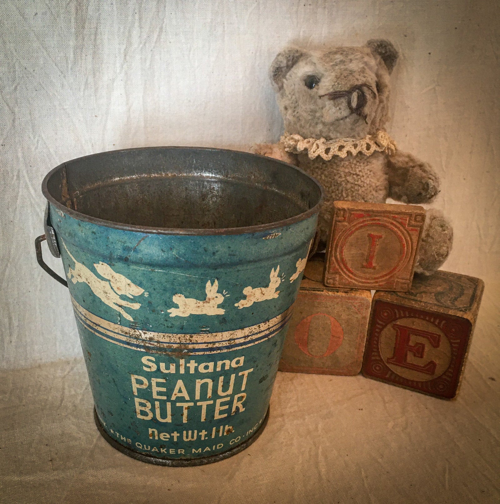 1920’s – 1930’s Sultana Peanut Butter Pail