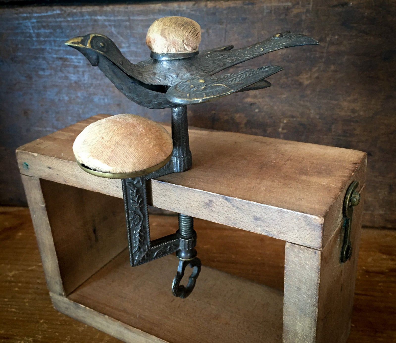 Victorian Sewing Bird, Patented Feb 15, 1853