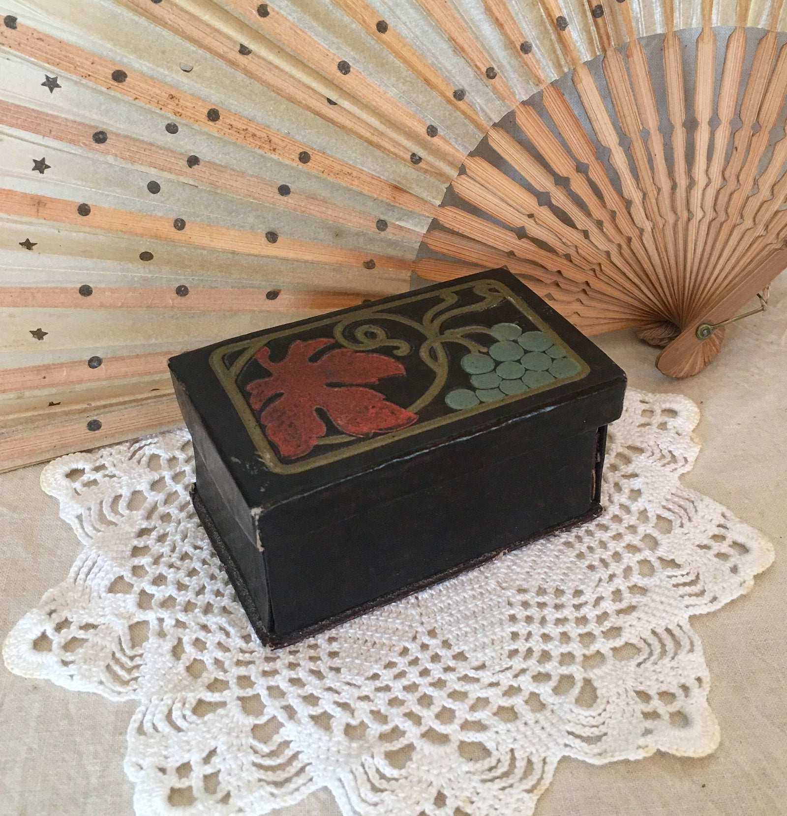 1920’s – 1930’s Sewing Kit in Folding Box with Contents, Made in Germany