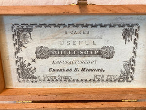 Early 1900’s Higgins Toilet Soap Box