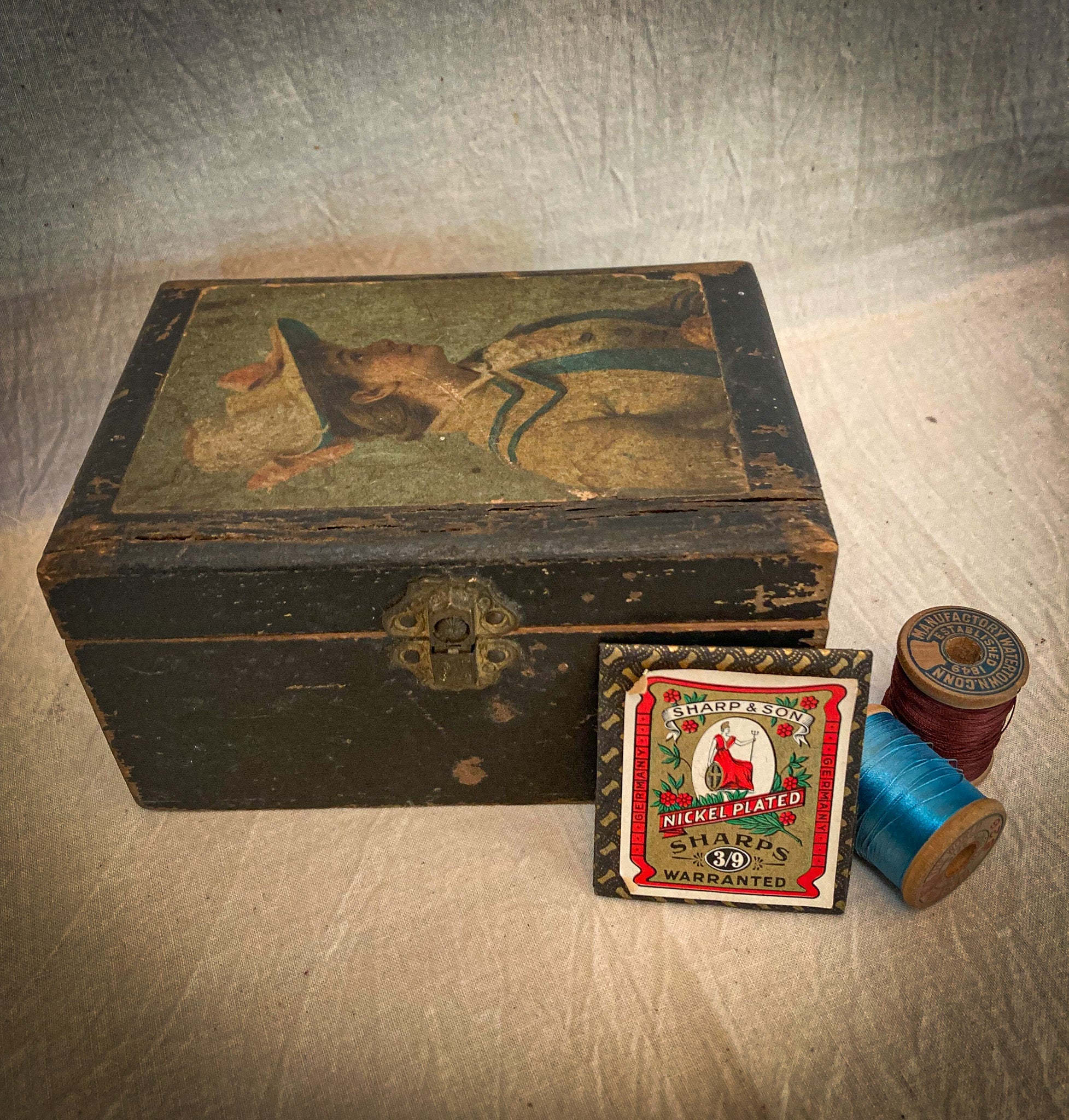 1890’s Charles S. Higgins Ornamental Soap Box