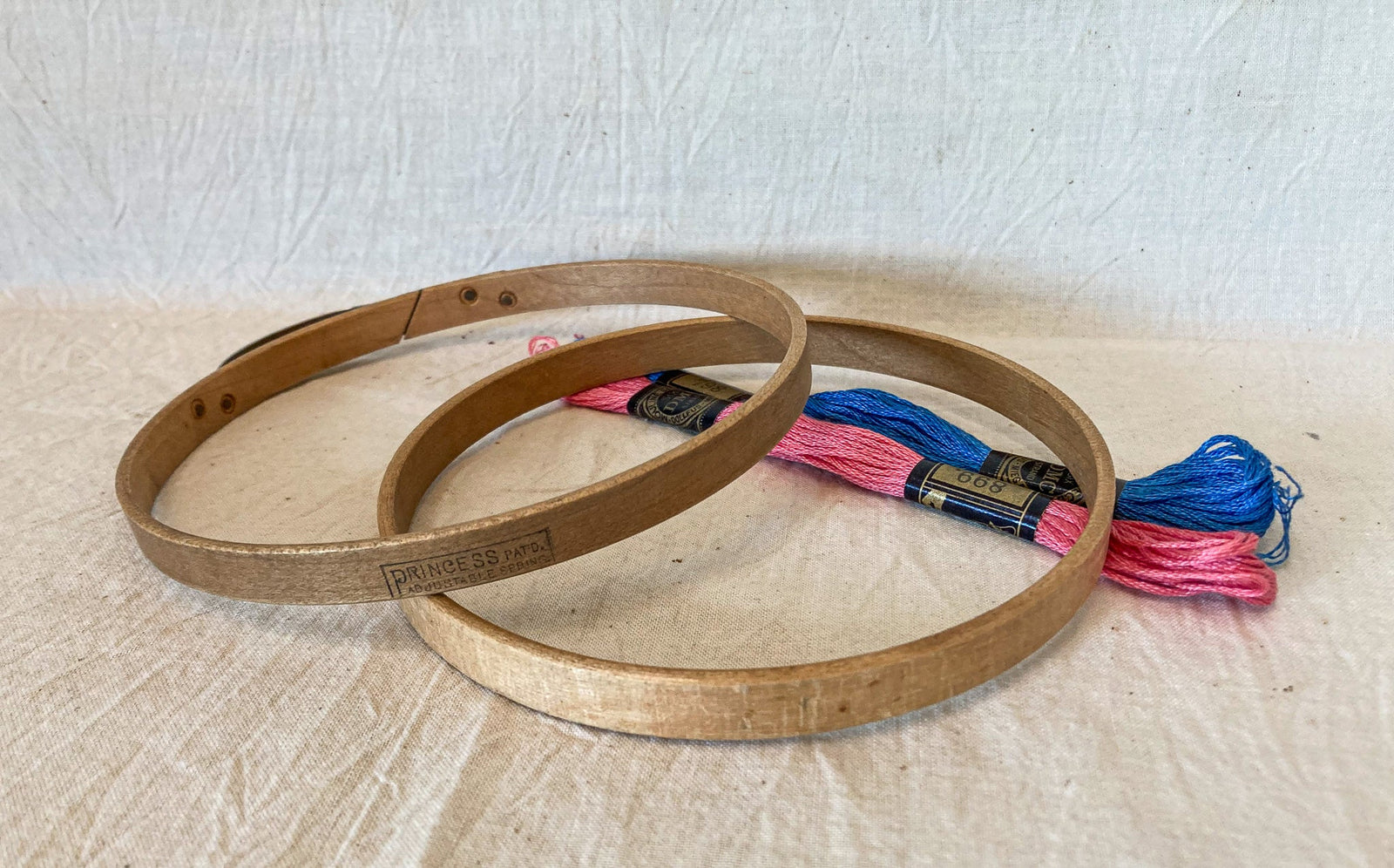 Vintage Princess Wooden Embroidery Hoop, 5.5 inch