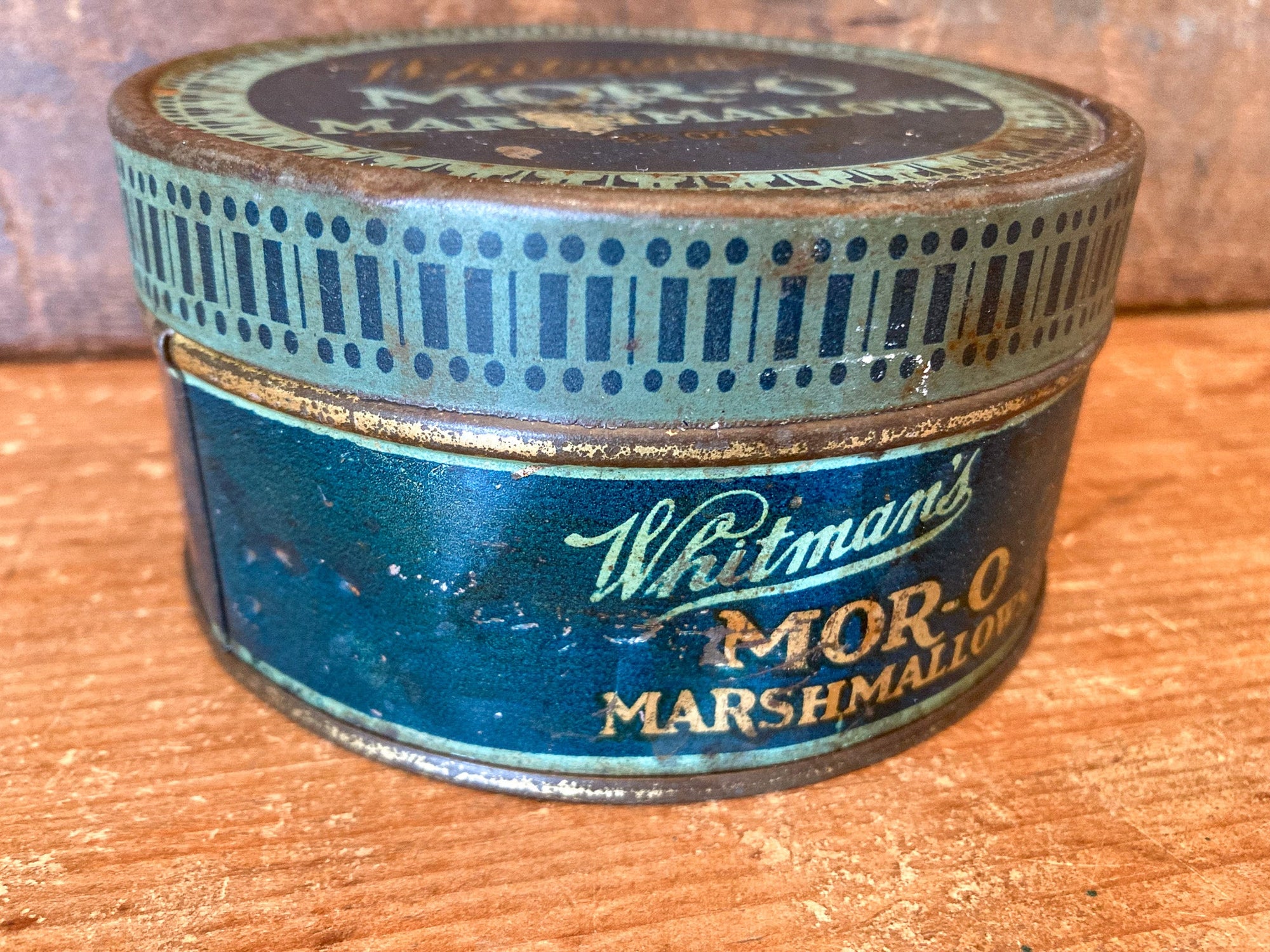 1930’s Whitman’s Mor-O Marshmallows Tin