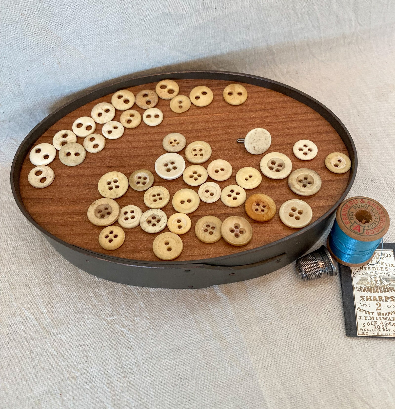 Mid to Late 1800’s Bone and Horn Buttons