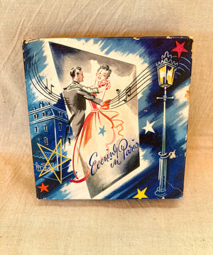 1950’s Evening in Paris Perfume Gift Set, New in Original Box