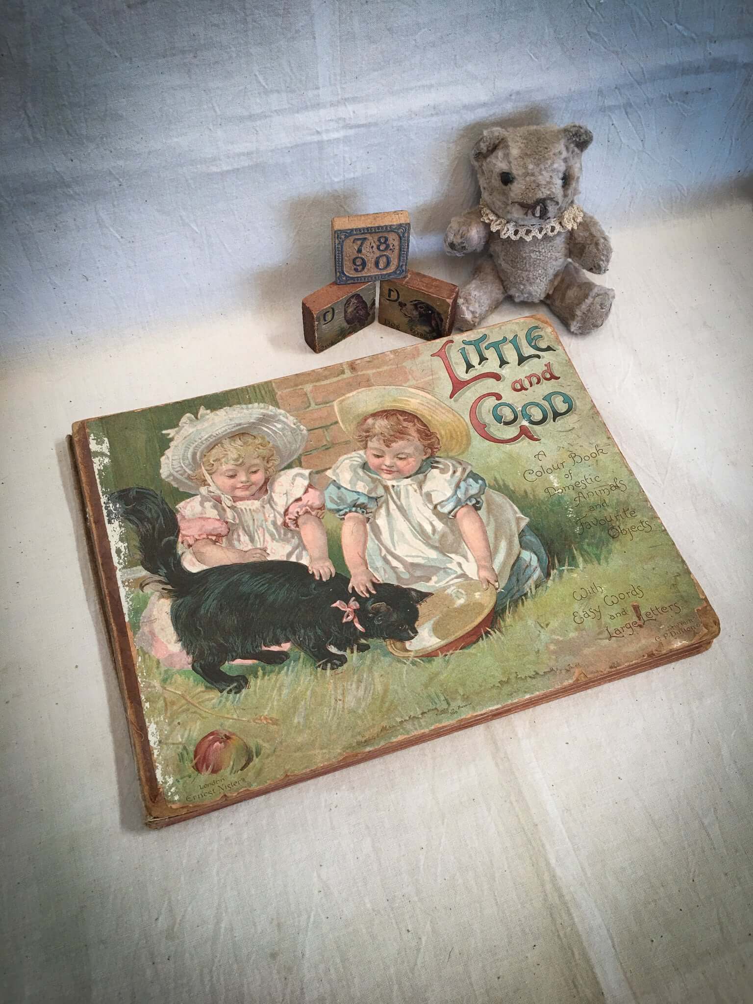 LeHay's Vintage Shop, 1890's Children’s Book, “Little and Good” EP Dutton, New York; Ernest Nister, London