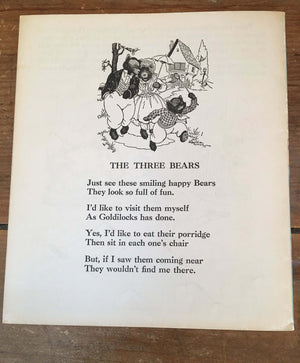 LeHay's Vintage Shop, 1934 “The Three Bears” Published by Platt & Munk Co Inc