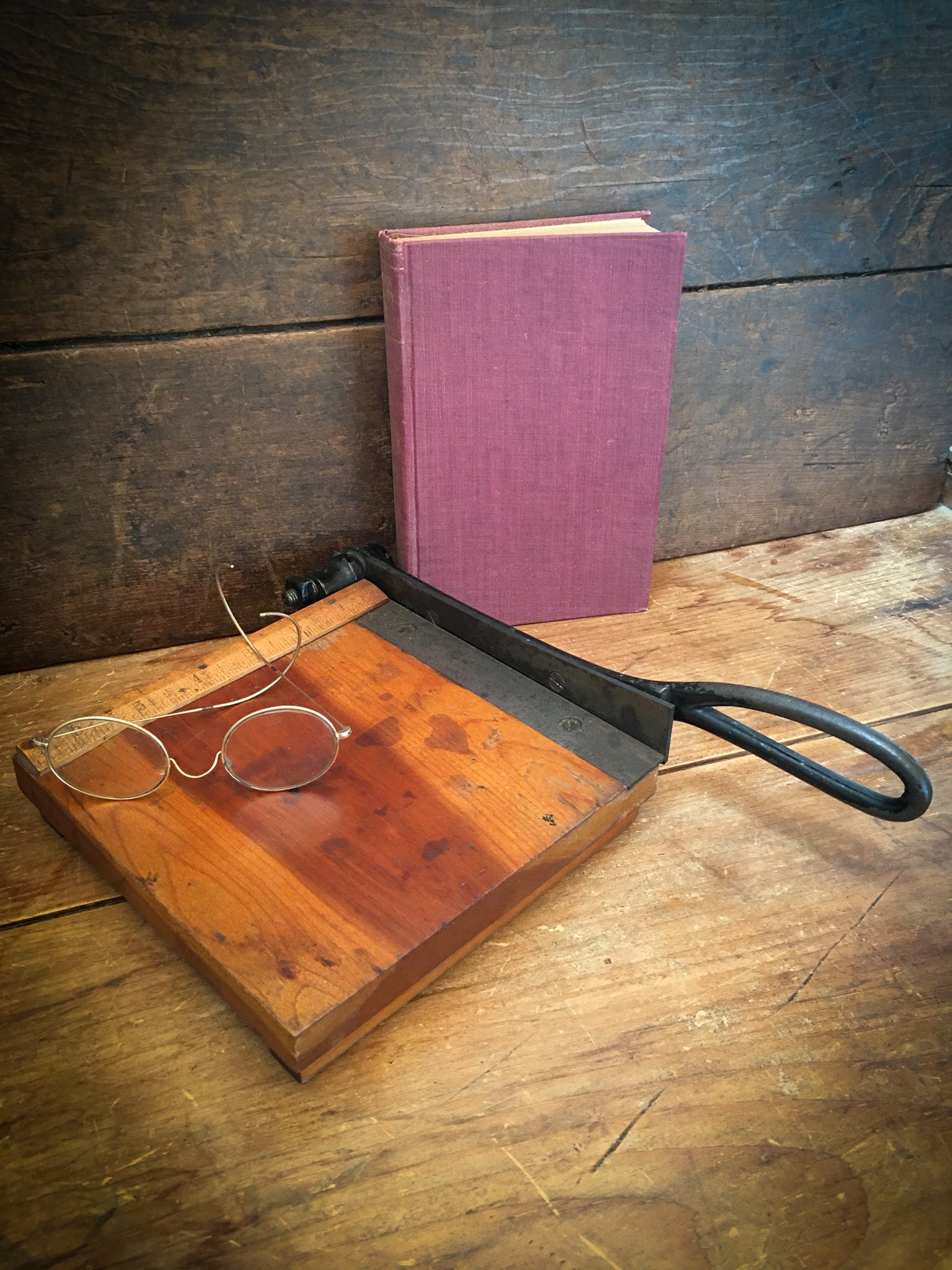 LeHay's Vintage Shop, 1920’s The Diamond Small Paper Cutter