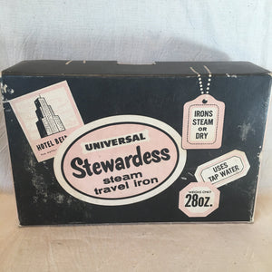 1950’s Universal Stewardess Steam Travel Iron