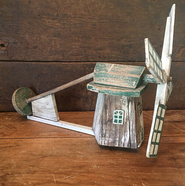 Vintage Handmade Windmill Whirligig, “Cape Cod” - Day Trip Treasures