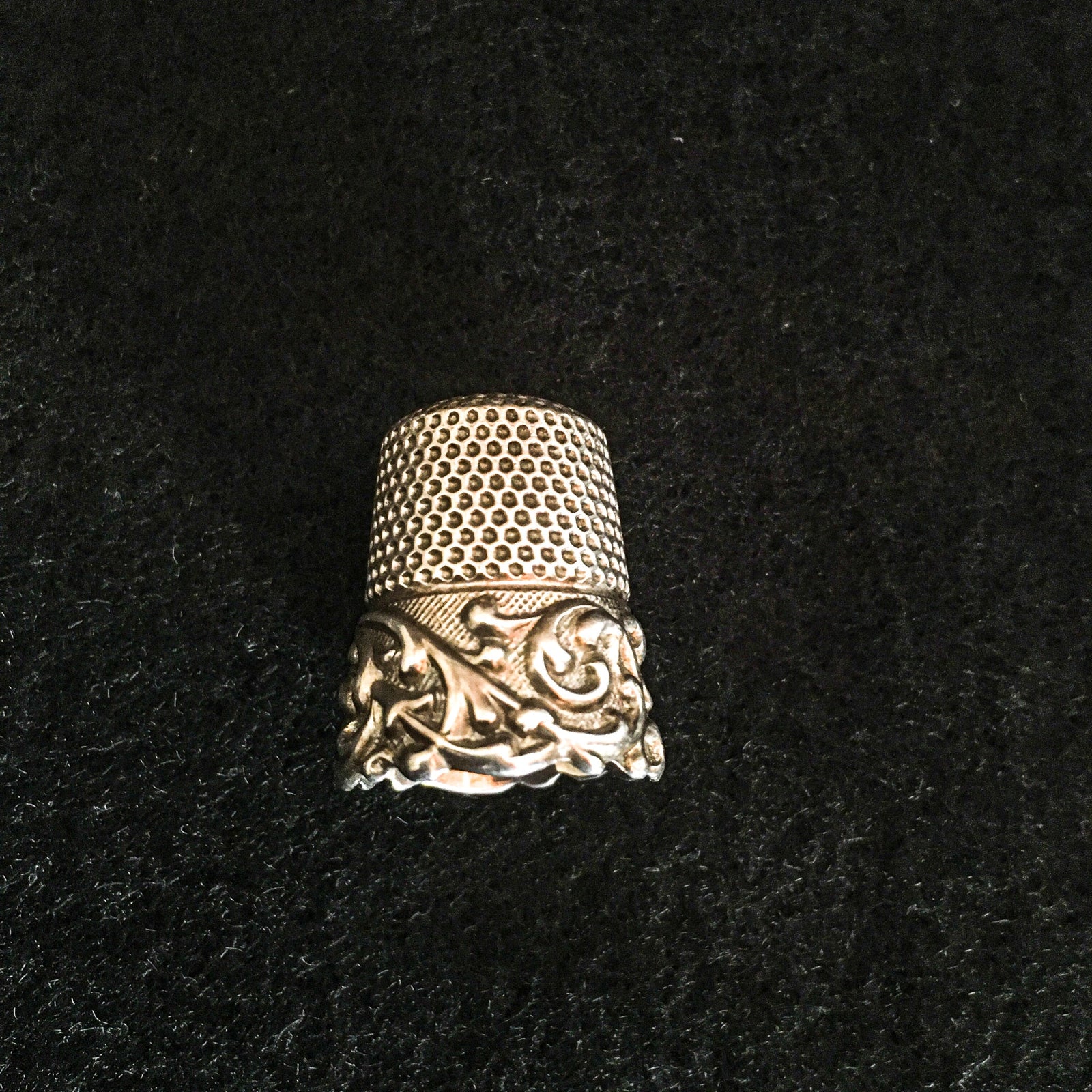 Ketcham & MacDougall Sterling Silver Thimble, Size 8