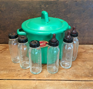 evenflo bottle sterilizer 1950's Amsco Toy Baby Bottle Sterilizer