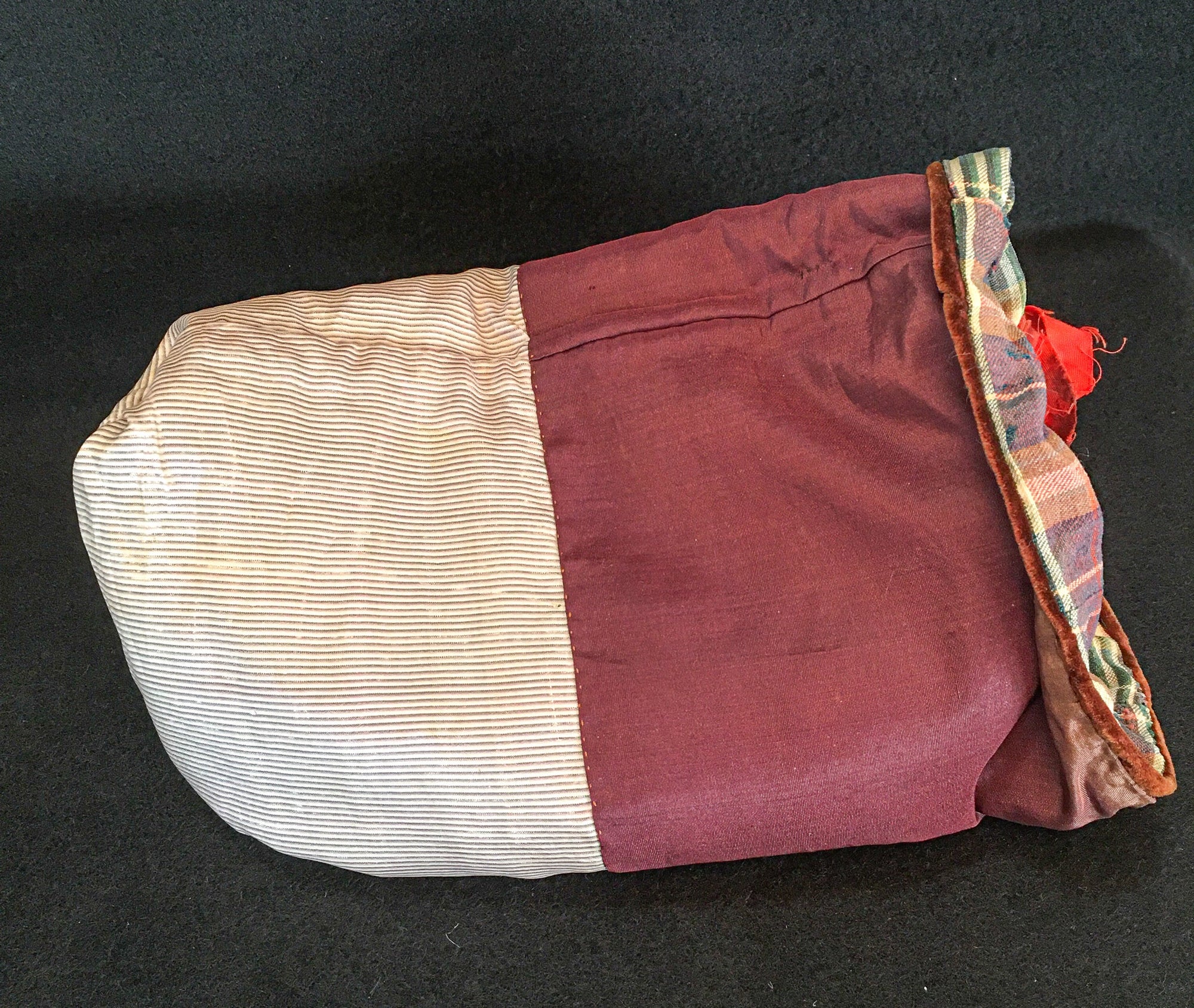 Vintage Homemade Sewing Bag with Contents!