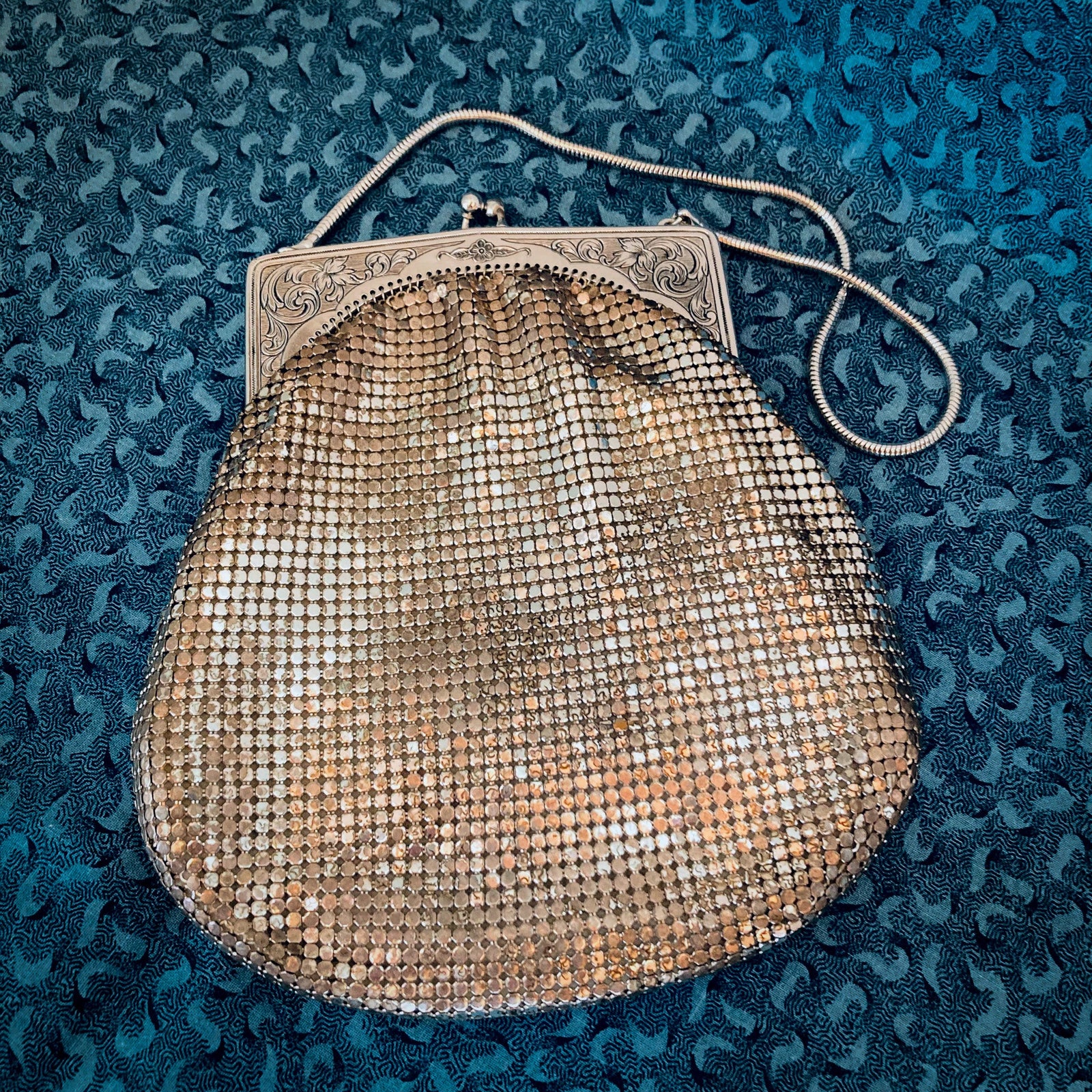 1960’s Whiting and Davis Silver Mesh Purse