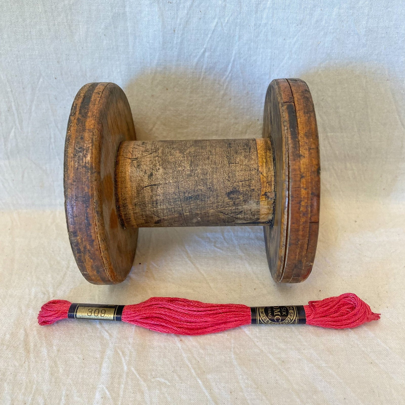 Wooden Spool, 4” Long