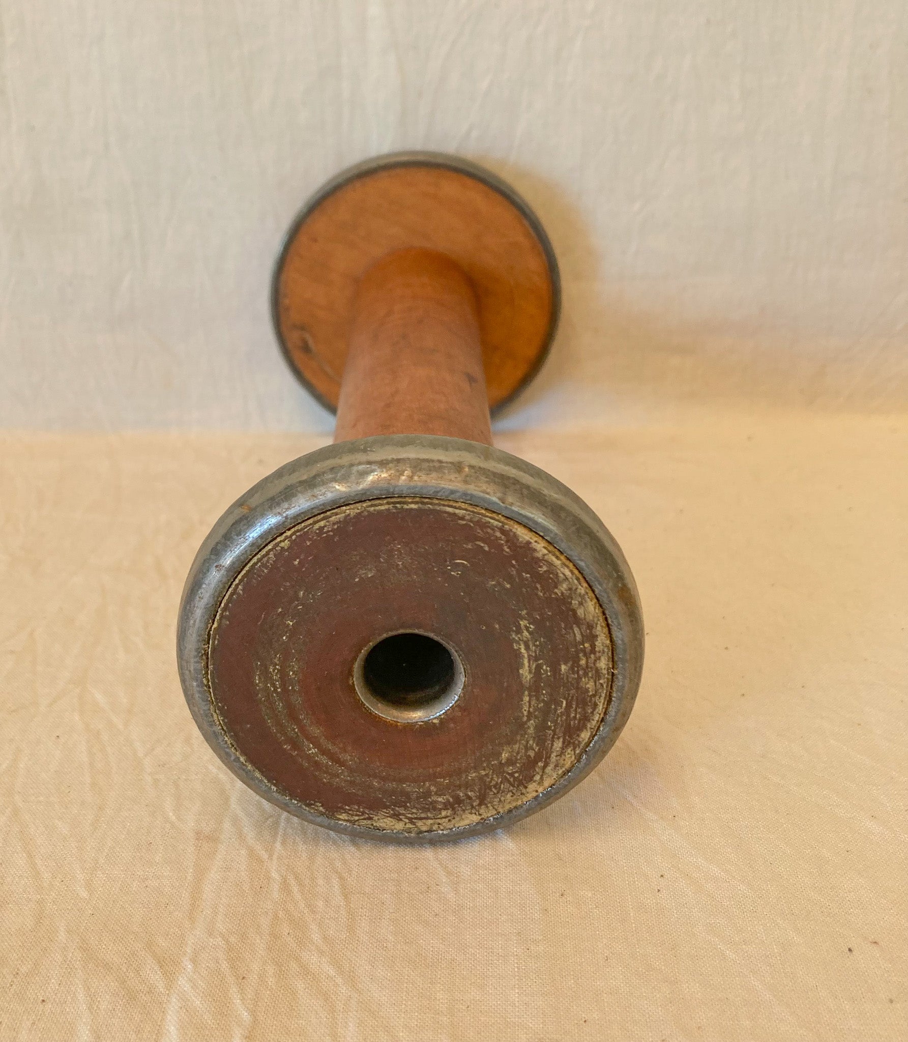 Wooden Spool, 8.5” Long