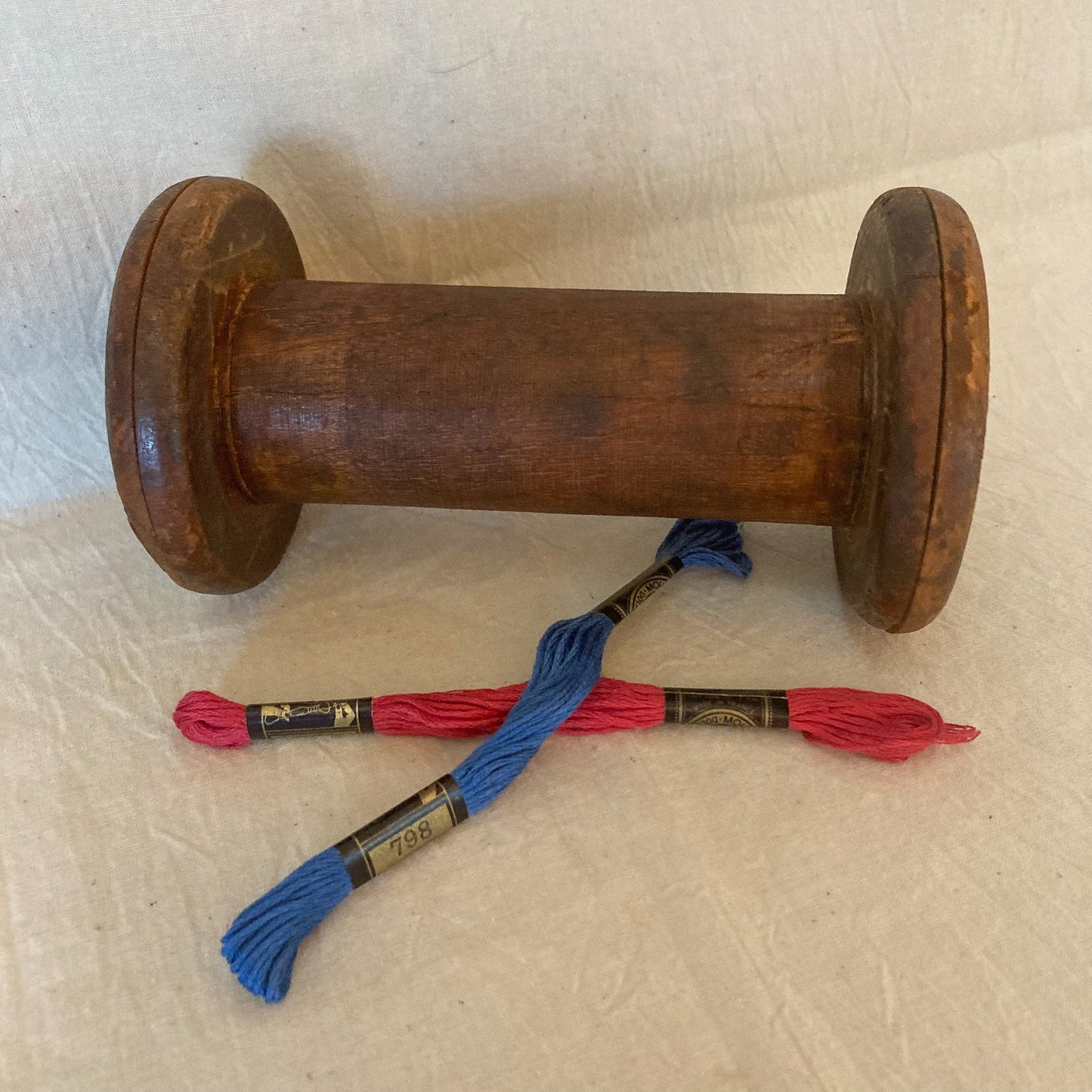 Wooden Spool, 6.5”